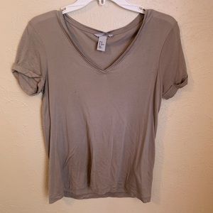 H&M V neck blouse